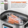 ProfiCook Cuiseur sous vide avec capacité de 8,5L | pour une cuisson précise | Cuve avec minuterie de 72 heures | Fonctions cuis