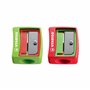 STABILO woody 3in1 - Lot de 2 taille-crayons