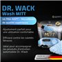 Dr. Wack - A1 Gant de Lavage pour Voiture - Microfibre de première qualité - Ultra Doux & extrêmement absorbants - pour Un Netto