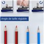 Staedtler Machine à tailler manuelle pour tout type de crayons, Livrée dans une boîte en carton, 501 180
