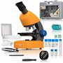 Bresser Junior Microscope 40x-640x avec éclairage LED et Fonctionnement à Piles