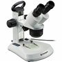 Bresser Microscope d'analyse STR 10x - 40x stéréo, lumière et lumière transmise, Noir