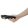 Fackelmann 45594 Presse-ail, écraseur d'ail, Presse-ail Robuste, Acier Inoxydable, Fibre de Verre, Noir, 17,5 x 6 x 3 cm