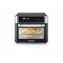 SEVERIN Mini-Four et Friteuse à Air chaud 12 en 1, Four posable 25 L, Mini four Grande capacité Multifonction 2 200 W avec Ecran