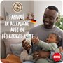 Tétines pour biberons NUK for Nature | Petite taille | 0-6 mois | Tétine anti-colique en silicone imitant le sein | Sans BPA | L