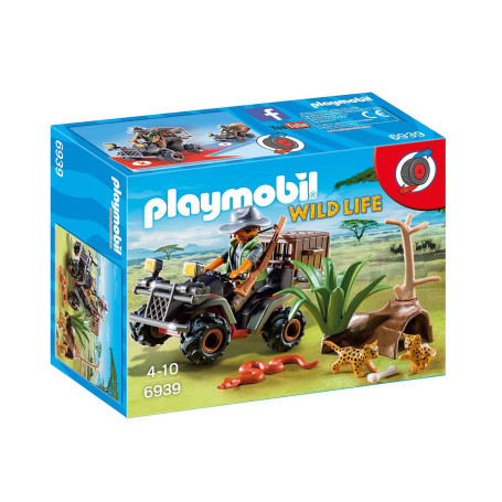 Playmobil 6939 Braconnier avec Quad