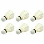 Best Sport Lot de 6 Volants de Badminton avec Plumes