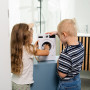 Theo Klein 9213 Bosch Lave-Linge | Quatre programmes de Lavage et bruits identiques aux Originaux | Fonctionne avec ou sans Eau