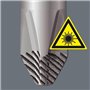 Wera 335 05008015001 Tournevis pour vis à fente avec Lasertip 0,6 x 3,5 x 100 mm