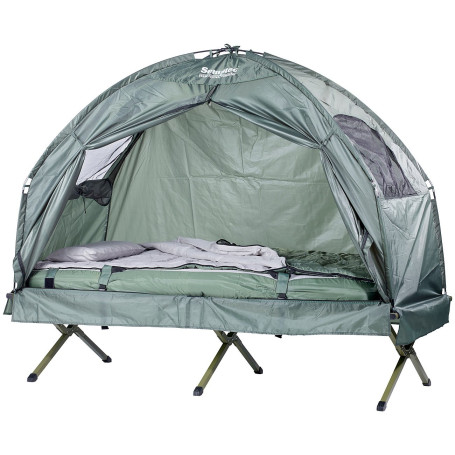 Semptec Urban Survival Technology Tente surélevée avec lit de Camp