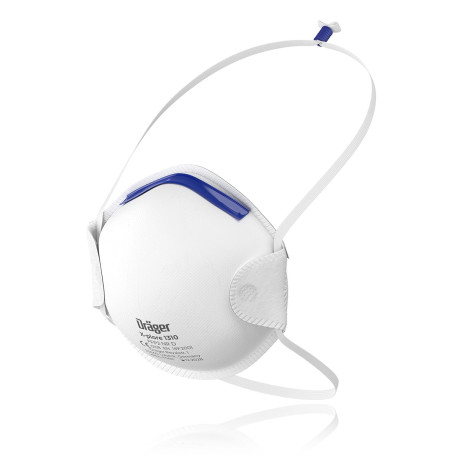 Dräger X-plore 1310 FFP1 Masque de protection respiratoire | Protection buccale comme filtre efficace contre les poussières fine