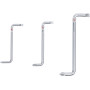 BGS Diy 7982 | Jeu de tournevis coudés | plats/cruciformes | 3 pièces