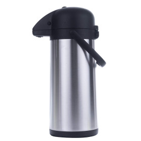 THERMOS ISOTHERME INOX DOUBLE PAROI A POMPE 3 LITRES