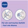 MAM Perfect Night Lot de 2 tétines, phosphorescentes, respectueuses des dents, en matériaux durables et bio-renouvelables, avec