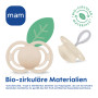 MAM Perfect Night Lot de 2 tétines, phosphorescentes, respectueuses des dents, en matériaux durables et bio-renouvelables, avec