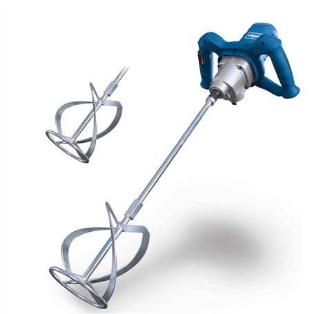 Scheppach Malaxeur PM1600 | Mélangeur à main | Puissance 1600W | Longueur de la tige 550mm | Emmanchement M14 | Poignées ergonom