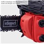 Scheppach PCS26 Tronçonneuse thermique | Ø de coupe 20 cm | Moteur à essence 2 temps 0,95 CV | Longueur de lame 25 cm | Cylindré