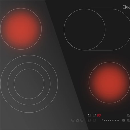 Midea KF500IX Plaque de cuisson - 60 cm