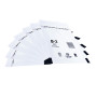 TRIFOO Lot de 200 enveloppes à bulles autocollantes - Enveloppes à bulles B2 (135 x 225 mm) - Blanc - Fermeture autocollante
