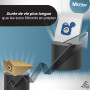 McFilter | 20 sacs à poussière adaptés à l'aspirateur Rowenta Power XXL RO3143EA, RO3950, RO6432EA Compact Power, ZR200520, ZR20