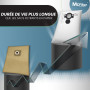 McFilter | 20x sacs d'aspirateur compatibles avec MAKITA VC2000L VC2010L VC2012L VC2511L VC2512L VC3011L VC3012L VC3511L | Sacs 