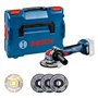 Bosch Professional 18V System meuleuse angulaire sans-fil GWX 18V-7 (disque Ø 125 mm