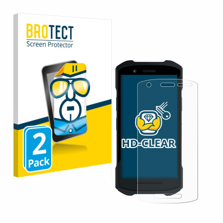 brotect Protection Ecran pour Zebra TC21/ TC26 (2 Pièces) - Film Protection Ultra Clair
