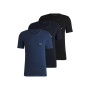 BOSS Hommes TShirtRN 3P Classic Lot de Trois t-Shirts en Coton avec Logo brodé