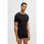 BOSS Hommes TShirtRN 3P Classic Lot de Trois t-Shirts en Coton avec Logo brodé