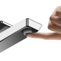 Villeroy & Boch O.novo Robinetterie pour lavabo sans bonde, mitigeur pour la salle de bains avec fonction de démarrage à froid,