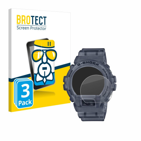brotect Protection Écran Verre pour Casio G-Shock DW-6900 (3 Pièces) Film Protecteur Vitre 9H [Anti-Rayures