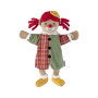 Sterntaler Marionnette à main clown - Jouet doux pour enfants - Pour théâtre de marionnettes