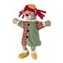 Sterntaler Marionnette à main clown - Jouet doux pour enfants - Pour théâtre de marionnettes, narration, câlins et promotion de