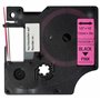 vhbw 1x Ruban remplacement pour Dymo 1933238-1, D1 pour imprimante d'étiquettes 3m x 12mm Noir sur Rose bonbon