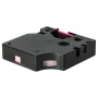 vhbw 1x Ruban remplacement pour Dymo 1933238-1, D1 pour imprimante d'étiquettes 3m x 12mm Noir sur Rose bonbon