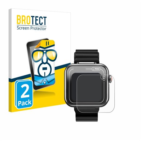 brotect Protection Ecran pour Vtech Kidizoom Smartwatch MAX (2 Pièces) - Film Protection Ultra Clair