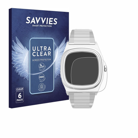 savvies Protection Ecran pour Timex Reissue 1983 E (6 Pièces) - Film Protection Ultra Clair