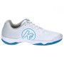 Kempa Mixte Wing 2.0 Chaussures de Handball, Blanc/Bleu, 50 EU