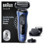Braun Series 6 61-B4500cs Rasoir Électrique Pour Homme Avec Accessoire Tondeuse À Barbe EasyClick