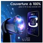 Oral-B iO 9 Brosse à Dents Électrique Blanche, 3 Brossettes, 1 Étui de Voyage Chargeur