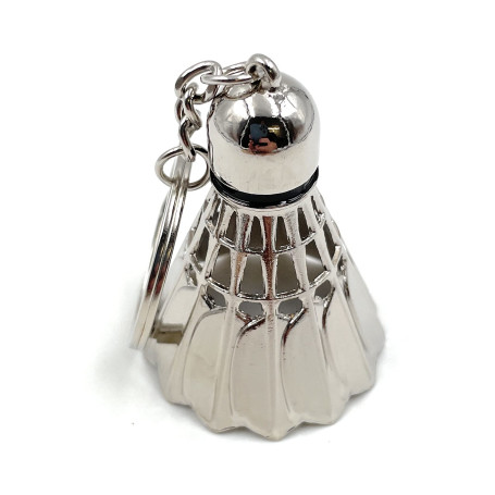 Onwomania - "Sport de badminton volant Porte-clés - porte-bonheur en métal idéal comme cadeau