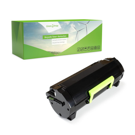 Green2Print Toner Noir 6000 Pages remplace Lexmark B242H00 Toner pour Lexmark B2442DW