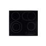 Arebos plaque de cuisson vitrocéramique | 6600 W | 4 foyers | 59 cm | autarcique | Table de cuisson électrique | avec Sensor Tou
