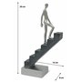 Figurine décorative « Monter en Haut » – Sculpture en marbre de 29 cm de Haut comme Motivation – Statue décorative Moderne comme