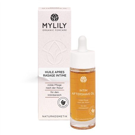 MYLILY® Huile apres rasage intime | Huile hydratante corps | Huile epilation & rasage | Poils incarnés maillot| Huile post epila