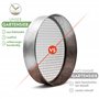 HappySeed Tamis de Jardin Rond 30 cm avec 5 Tamis interchangeables - Tamis à Compost en Acier Inoxydable pour la Terre, Le Compo