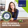 Détartrant tablette pour machines à café - 6x 16g compatibles avec les machines