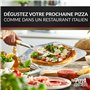 Pizza Divertimento® Pelle à pizza [83 cm] Aluminium inoxydable - Filetage pratique et solide - bords arrondis