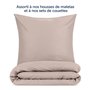 Blumtal Taie Oreiller 60x60 Lot de 2 - Housse de Coussin Microfibre - Taies d'oreillers avec Fermeture enveloppe, certifiée Oeko