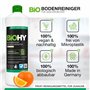 BiOHY Nettoyant pour sols pour robots de nettoyage avec parfum d'orange (Bouteille de 1l) | Concentré de nettoyant pour tous les